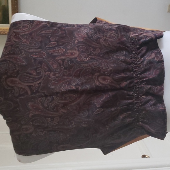 Unisex leather/silk vest - Picture 5 of 6